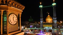 برگزاری آئین تحویل سال نو در آستان مقدس حضرت عبدالعظیم(ع)