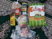 توزیع بسته‌هاي مواد غذايي و بهداشتي بين نيازمندان به همت اعضاي کانون «الغدير» شهرستان آبدانان