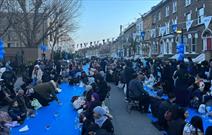 «افطار خیابان» ضیافت افطاری مسجد لندن برای مسلمانان و غیر مسلمانان