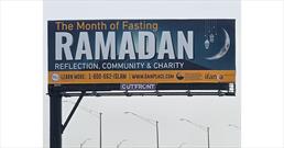 نصب بیلبوردهای «رمضان: تأمل، اجتماع و خیریه» در خیابان‌های شیکاگو