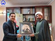 یک هنرمند انقلابی مسجدی از کرمان تجلیل شد+تصاویر