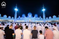 گزارش تصویری| مراسم احیا شب بیست‌وهفتم ماه مبارک رمضان در مسجد جامع شیخ زاید در ابوظبی با حضور ۶۰هزار نمازگزار برای اولین‌بار