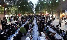 بزرگترین ضیافت افطاری خیابانی شهر قزوین برگزار می‌شود