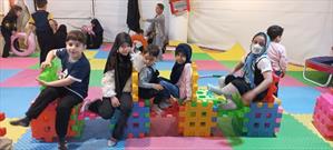 عکس| فضای بازی کودکان در مسجد اعظم شیراز