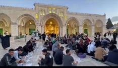 فیلم | تکبیرهای عید فطر در مسجدالاقصی