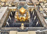 گزارش تصویری| نماز عید فطر در حرم مطهر علوی