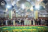 گزارش تصویری| نماز عید فطر در حرم مطهر عسکریین
