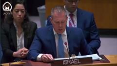 فیلم | نماینده رژیم‌ صهیونیستی نشست شورای امنیت را ترک کرد