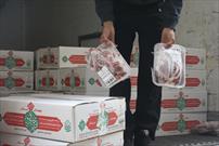 گزارش تصویری/ توزیع ۱۲۰۰ بسته گوشت گرم از سوی کانون های مساجد گلستان