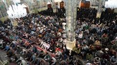 گزارش تصویری| قرائت دعای عرفه در میقات الرضا طبس