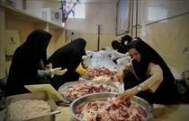توزیع ۱۵۰ بسته گوشت در پویش نذر قربانی شهرستان آباده + عکس