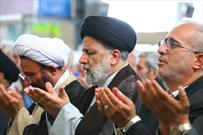 تصاویر/ حضور رئیس جمهوری در نمازجمعه رفسنجان