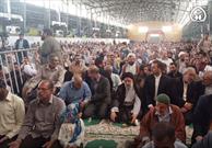 فیلم/ جمع کردن نرده‌ها در نمازجمعه رفسنجان با دستور رئیس‌جمهور