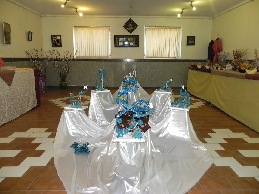 نمایشگاه هنرهای دستی در ساوه گشایش یافت