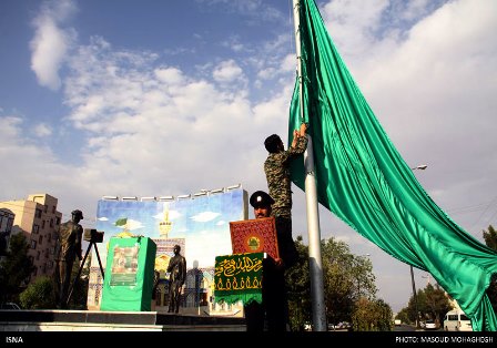 کاروان زیر سایه خورشید به شهر ایوانکی رسید