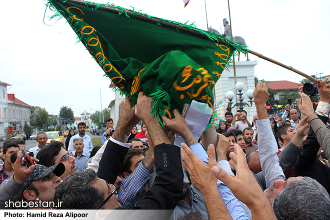 بندر آستارا میزبان کاروان رضوی « زیر سایه خورشید »