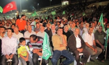 حضور هزاران فلسطینی در جشنواره«مسجدالاقصی در خطر است» در ام الفحم