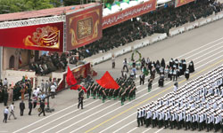 برگزاری مراسم شکر گزاری میثاق پاسداری در دانشگاه امام حسین (ع)