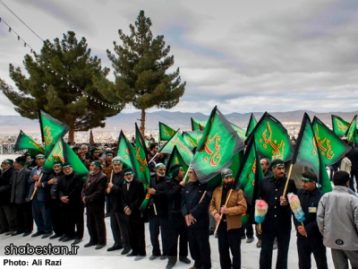 نوای «لبیک یا حسین علیه السلام» در بجنورد طنین انداز شد