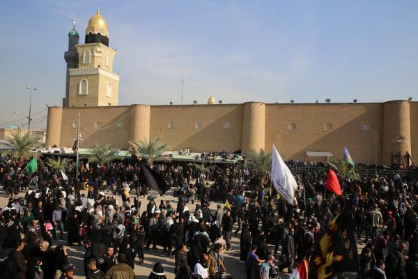 مسجد کوفه در آستانه اربعین حسینی(ع)+تصویر