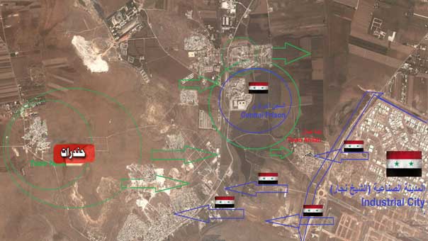 سیطره ارتش سوریه بر منطقه استراتژی الملاح در حلب