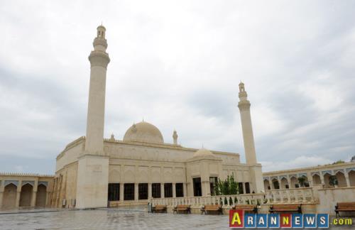 مراسم افتتاح مسجد «حیدر» در جمهوری آذربایجان