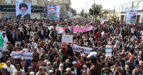 حضور حداكثري و آگاهانه در راهپيمايي ۲۲ بهمن تجلي وفاداري مردم زاهدان به انقلاب است