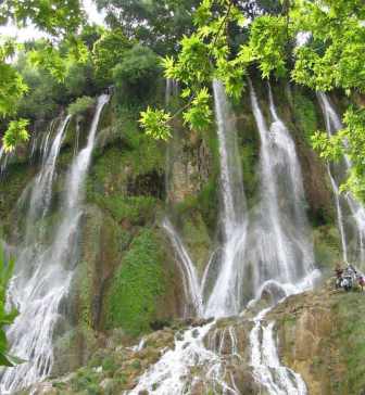 آبشار زیبای بیشه از جاذبه های گردشگری لرستان