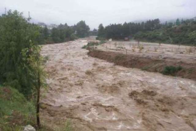 چرایی خسارت سیل  در روستاهای سیجان در جاده چالوس 