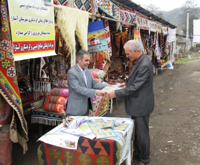 بیش از ۳۹ هزار نفر از نمایشگاه های صنایع دستی بندر آستارا بازدید کردند