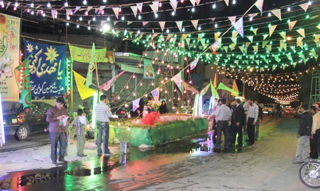 برپايي جشن نيمه شعبان در مساجد قائم شهر/ جشن هاي مهدويت مردمي باشد