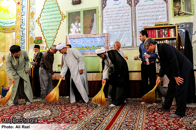 غبارروبی سه هزار مسجد در گیلان