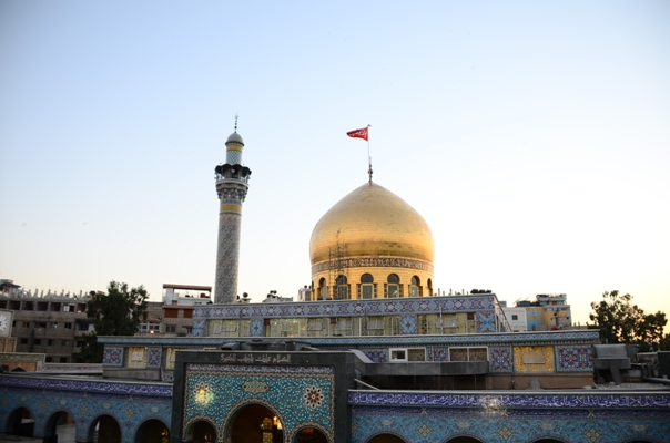 ترمیم گنبد مطلای حرم حضرت زینب(س) با استفاده از فناوری نانو