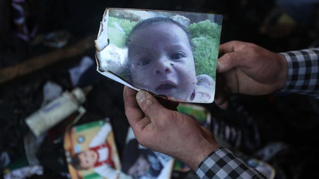 پدر نوزاد ۱۸ ماهه فلسطینی نیز به شهادت رسید