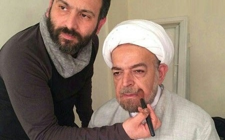 عکس/ حمید لولایی در نقش روحانی