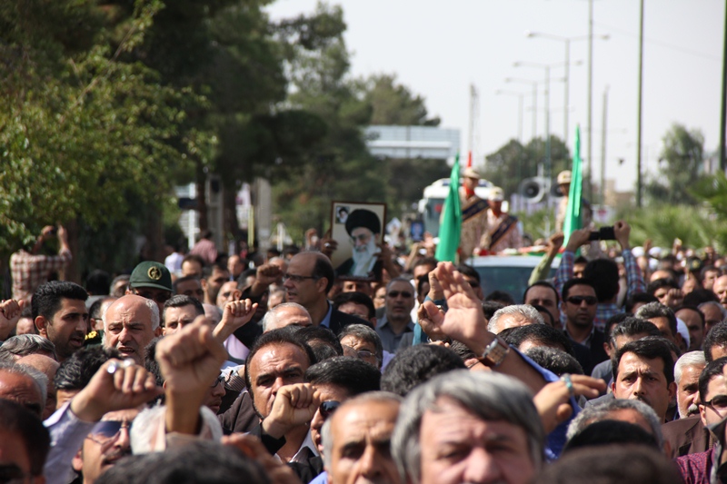 پیکر ۲ نفر از جان‌باختگان منا دراستان سمنان تشییع شد