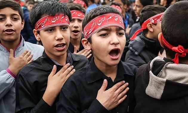 برگزاری مراسم نوجوانان حسینی در کانون فتح گنبد پیرمحمد ملکشاهی