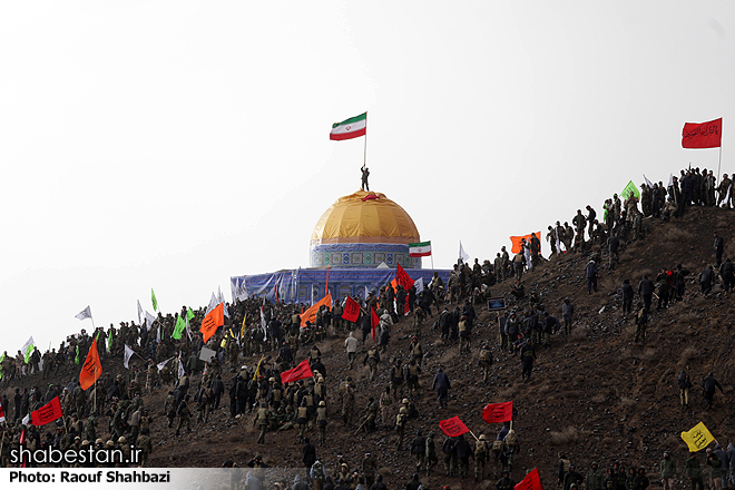 فتح فضاى رسانه اى با رزمایش الی بیت المقدس