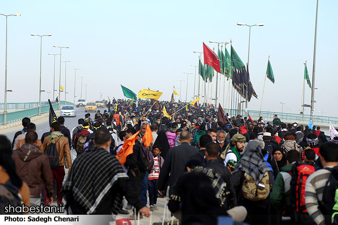 برنامه های موکب مسجد جمکران در مسیر پیاده روی اربعین