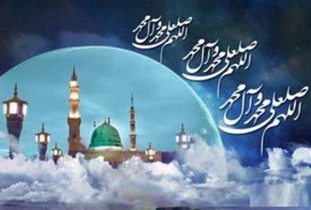 قرائت زیارت حضرت رسول (ص) در ۲۵ نقطه از استان خراسان جنوبی