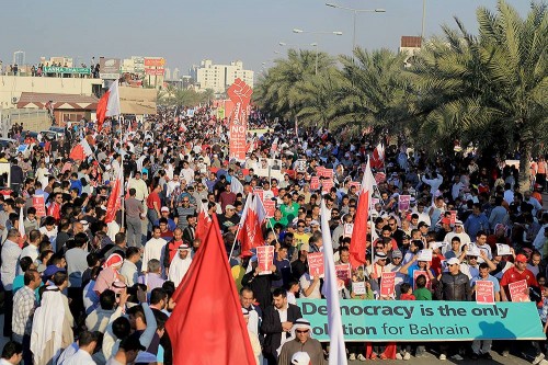 حضور گسترده بحرینی ها در تظاهرات «جمعه فوریه اراده»