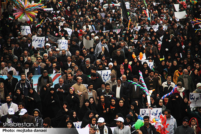 ایران کوچک، در  حماسه راهپیمایی ۲۲ بهمن فریاد وحدت برآورد