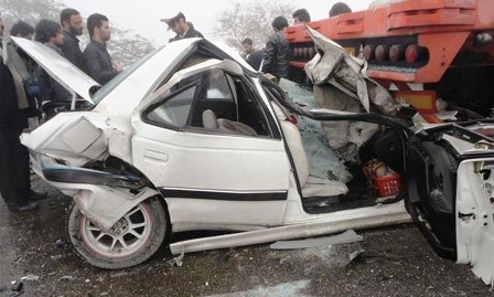 حوادث جاده ای از مهم ترین عوامل مرگ مردان ایرانی است