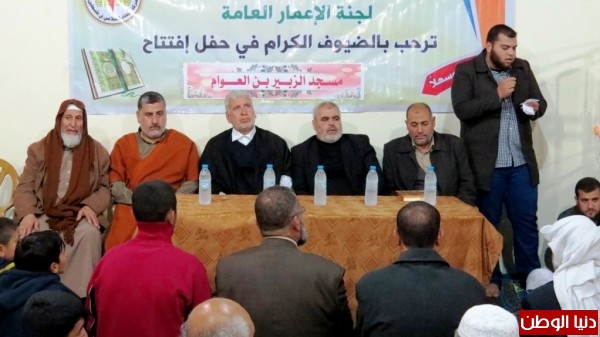 مسجدی در جنوب نوار غزه افتتاح شد
