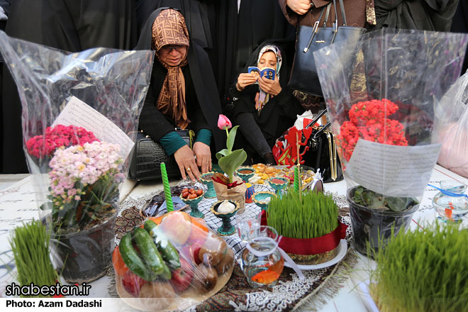 آستارایی ها سال نو را در کنار شهدا تحویل کردند