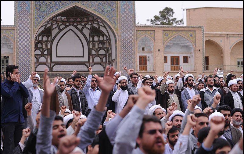 برگزاری گردهم‌آیی «حوزه علمیه، مهد انقلاب اسلامی» در مدرسه فیضیه 