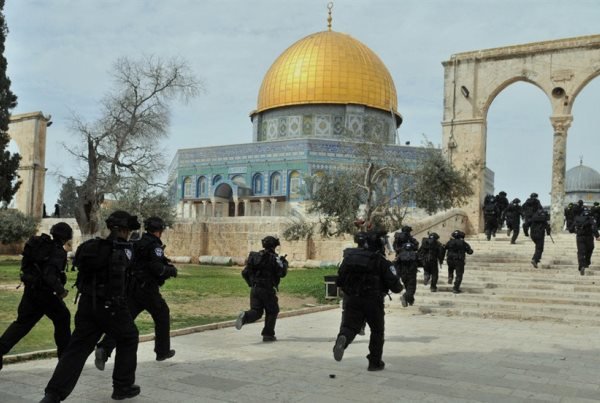 بازداشت جوان فلسطینی در ورودی مسجدالاقصی