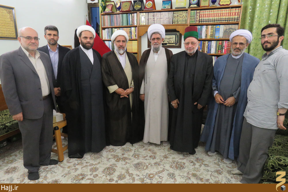 دیدار مسئولان کمیته اربعین با عتبه حسینی و عباسی در کربلا