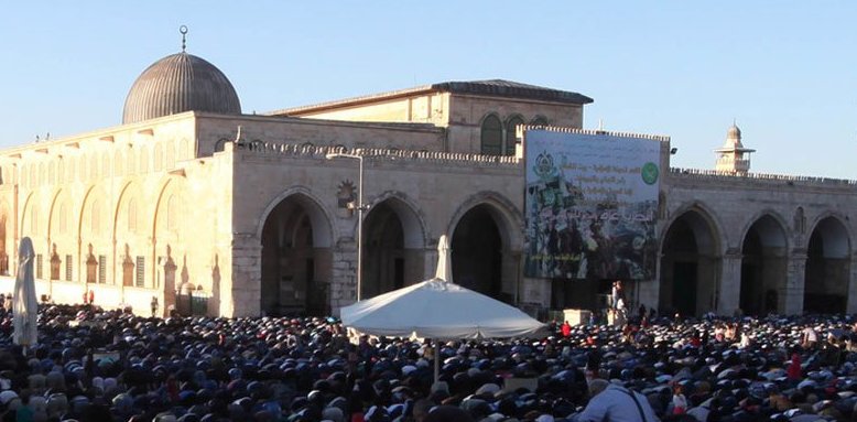 دومین نماز جمعه ماه رمضان در مسجدالاقصی اقامه شد