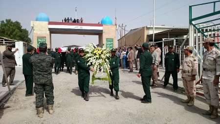 بازگشت پیکر مطهر ۷۸ شهید دوران دفاع مقدس از مرز شلمچه